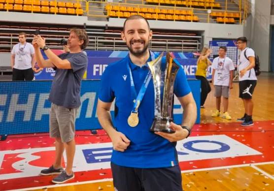 Francesco Nanni dopo l’oro continentale conquistato lo scorso anno