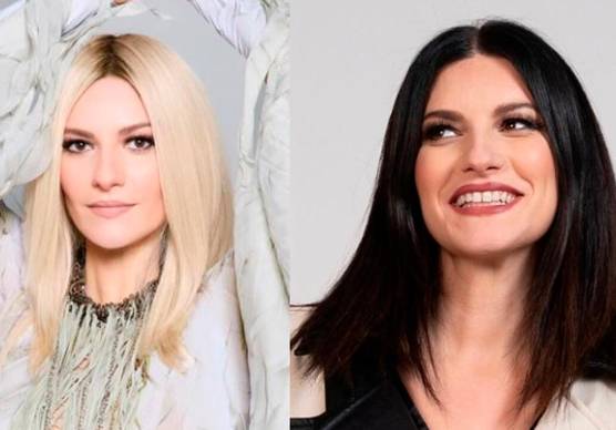 Laura Pausini con Mariah Carey star delle Olimpiadi