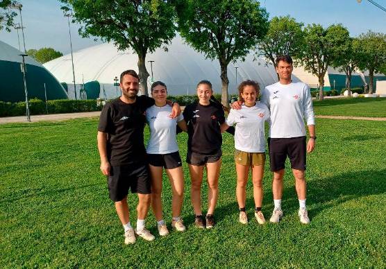 Michele Zignani, Camilla Fabbri, Ilaria Rondinelli, Agnese Stagni e Mattia Barducci