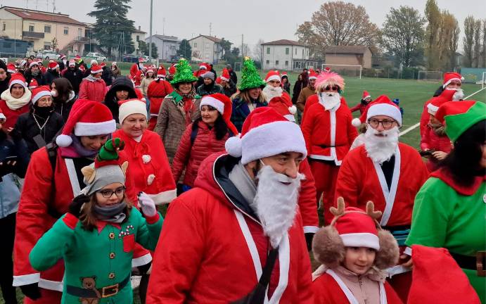 Lugo, la camminata dei Babbi Natale torna il 13 dicembre
