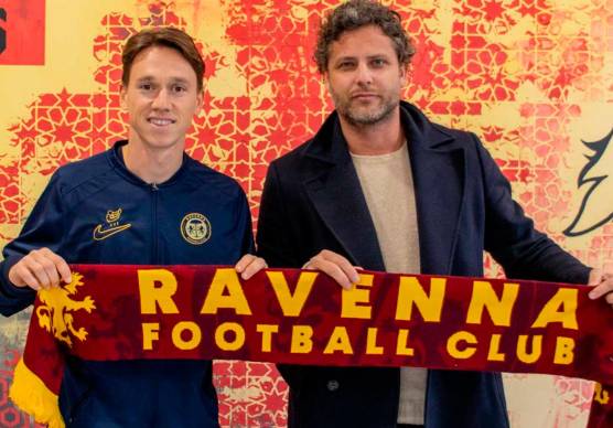 Fischnaller con il diesse Mandorlini