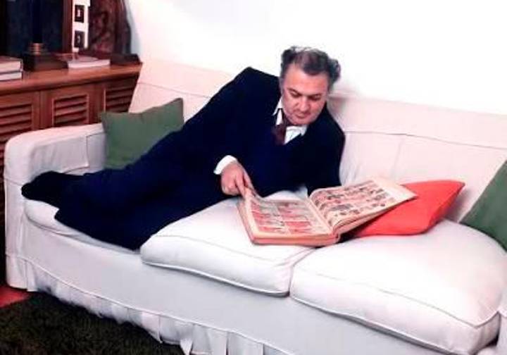 In allegato, un’immagine tratta da “Ultimo Fellini”