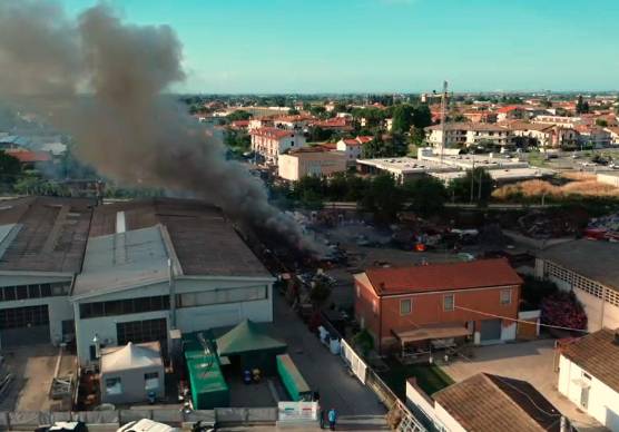 Gambettola, incendio all’azienda Maestri