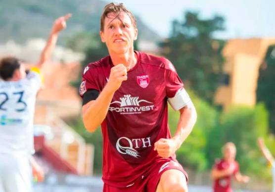 Manuel Fischnaller in maglia Trapani