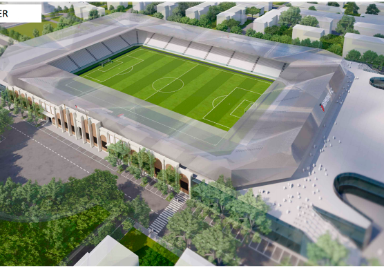 Il progetto del nuovo stadio