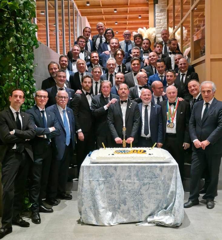 La Round Table 6 Forlì ha festeggiato il 60° compleanno