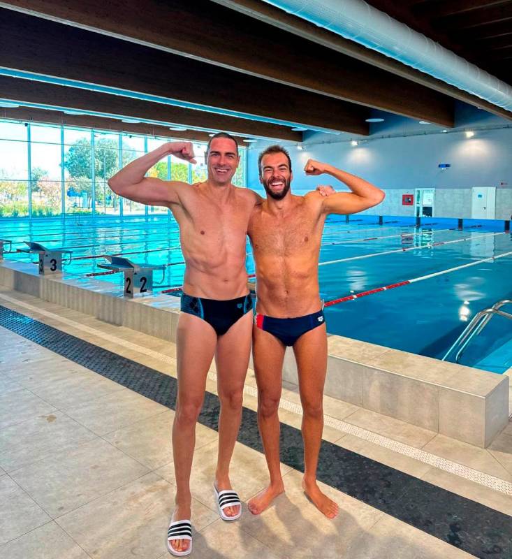 Matteo Soragna e Gregorio Paltrinieri ad ad AcquaRimini