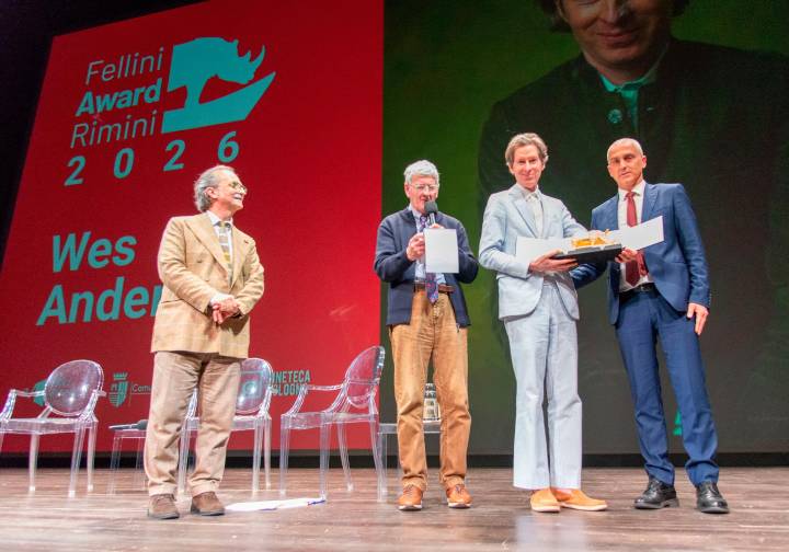 Fellini Award a Wes Anderson, tutte le foto