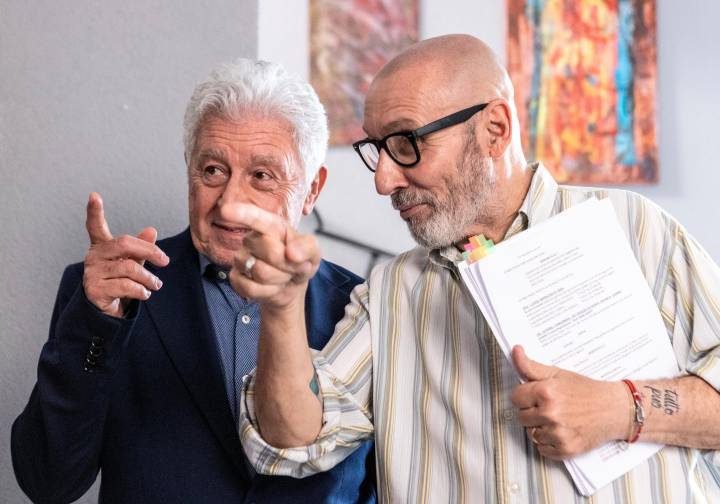 Battista e Catania a Rimini per il film prodotto da Maggiò / PHOTOGALLERY