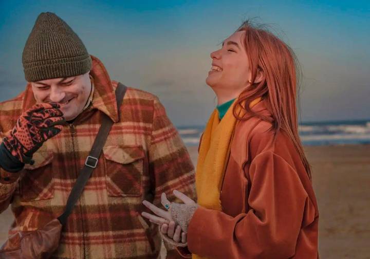 Sul set riminese de La vita da grandi