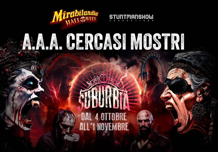 Mirabilandia cerca “mostri” per Halloween: casting al via oggi