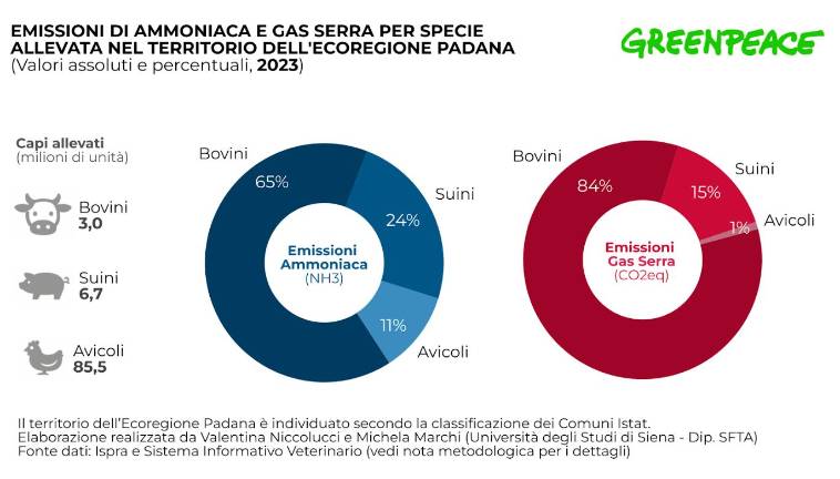 Greenpeace, il rapporto sulla “Padania avvelenata”, i dati in Romagna