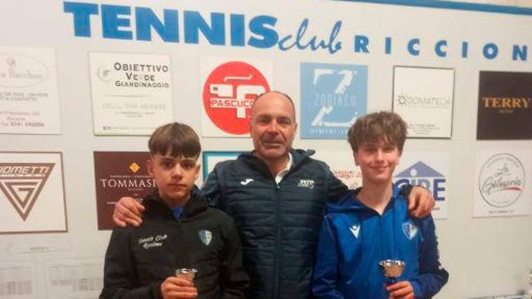 Tennis: partito l’Open di Primavera al Tc Riccione, Leonardo Cenciarini e Waleska Lusini vincono l’Under 14