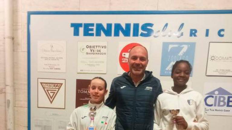 Tennis: partito l’Open di Primavera al Tc Riccione, Leonardo Cenciarini e Waleska Lusini vincono l’Under 14