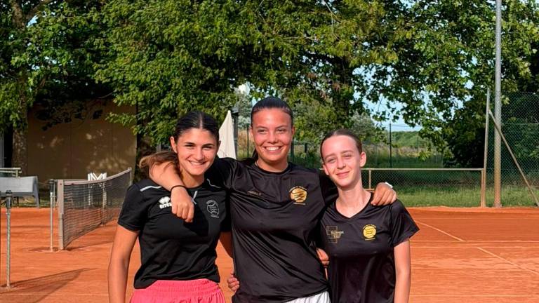 La squadra di D3 del Circolo Suzanne Lenglen 2 di Fusignano promossa in D2