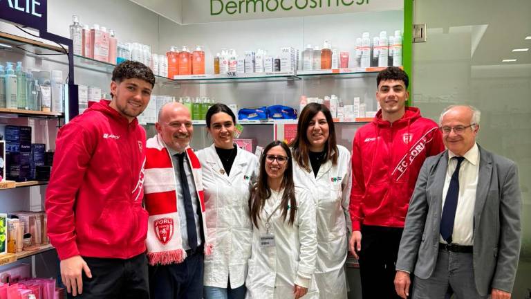 Tra Forlì Calcio e Forlifarma un accordo che va oltre lo sport
