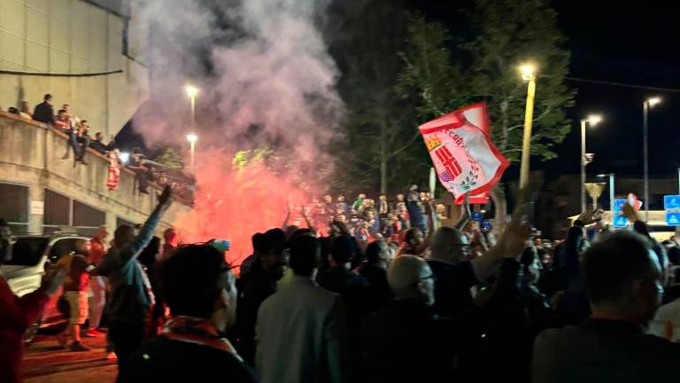È una Dole Rimini che fa sognare: la festa dopo il ritorno della squadra da Pesaro VIDEO