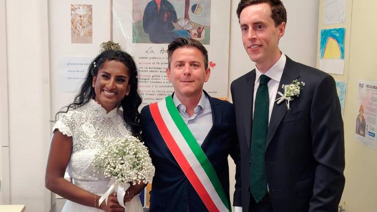 Lui irlandese, lei dall’India: “Va bene sposiamoci, ma a Poggio Torriana”