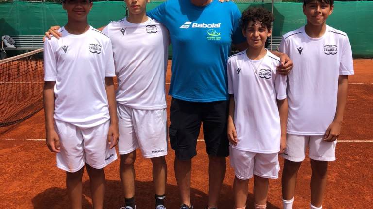 Tennis, il Ct Zavaglia in finale nel tabellone regionale del Campionato Italiano Under 14