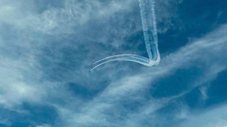 Lo spettacolo delle Frecce tricolori nel cielo di Bellaria FOTOGALLERY