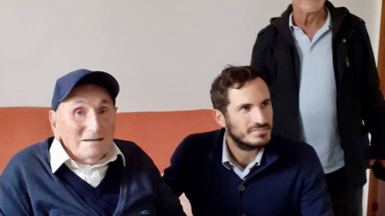 Cesena, i 100 anni di Alieto Turci: salgono a 35 gli ultracentenari in città