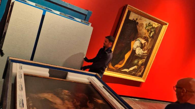 Rimini. Il dipinto “Le tentazioni del filosofo” di Langetti esposto a Venezia