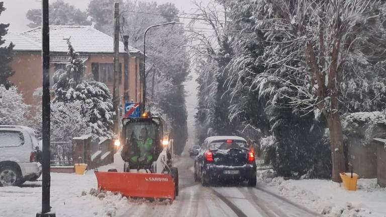 Savignano, il sindaco: “Grazie al volontari che hanno aiutato sotto la neve”