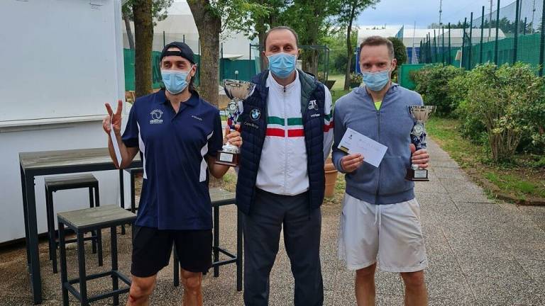 Tennis, Jari Castellucci vince l'Over 45 del Ct Cervia