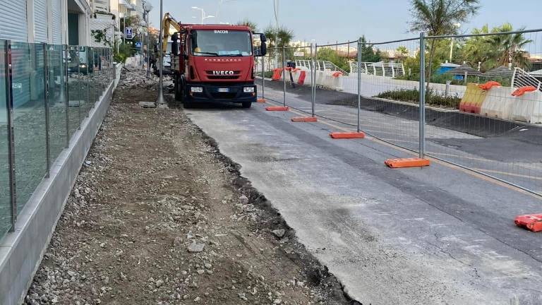 Cattolica, cantiere Rasi-Spinelli: come cambia la viabilità