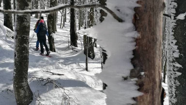 Stremato dopo 28 km di escursione sulla neve: Soccorso Alpino per un 47enne di Santa Sofia