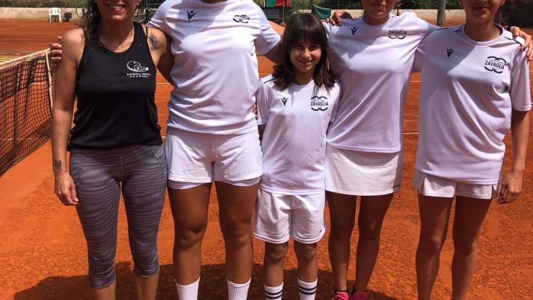 Tennis, under 14 femminile: Massa Lombarda e Zavaglia i circoli finalisti