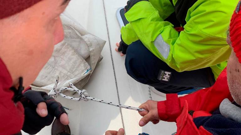 Lezione a bordo delle barche del Circolo Velico Riminese