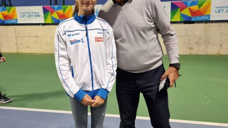 Tennis, bella figura per Sofia Cadar allo Europe Under 12 di Parigi