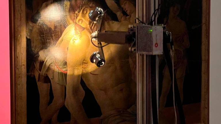 Bellini in “trasferta” alla Ca’ d’Oro di Venezia per l’avvio dell’intervento di recupero e valorizzazione / LE FOTO