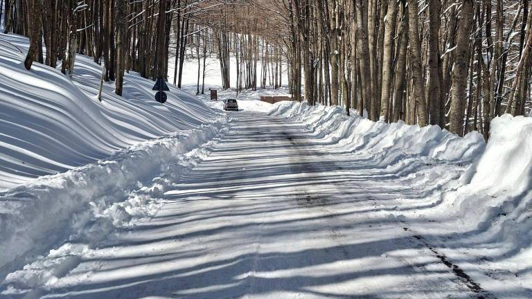Da Campigna all’entroterra Cesenate e Riminese: il fascino della neve di fine marzo in Romagna