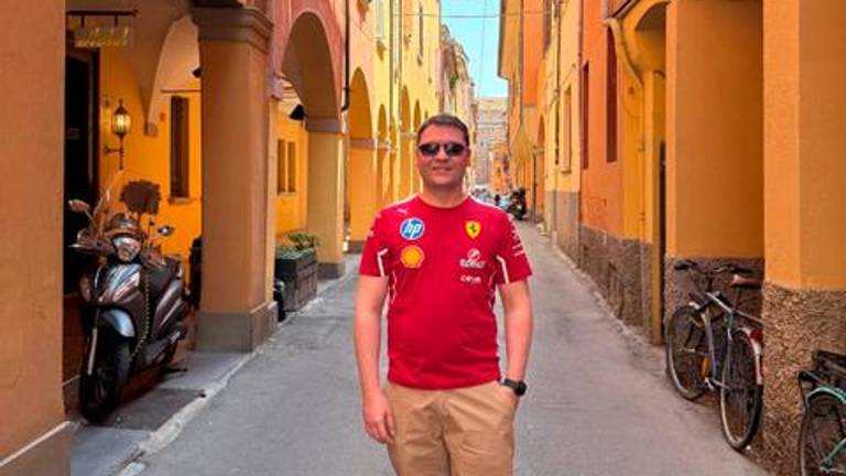 Pedro Serradela, avvocato brasiliano la cui bisnonna era di San Giovanni in Marignano