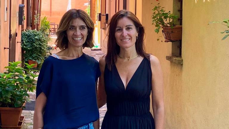 Roberta Tomasetti e Michela Bertuccioli