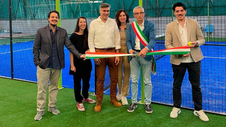 Gambettola, inaugurato il nuovo campo da padel