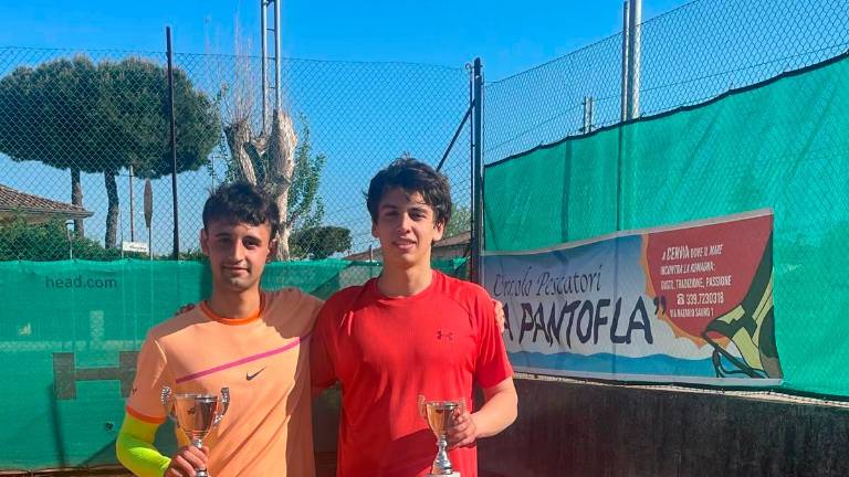 Tennis: Tommaso Servadei, Filippo Pracucci e Giulia Bancale trionfano al Paradiso Cesenatico
