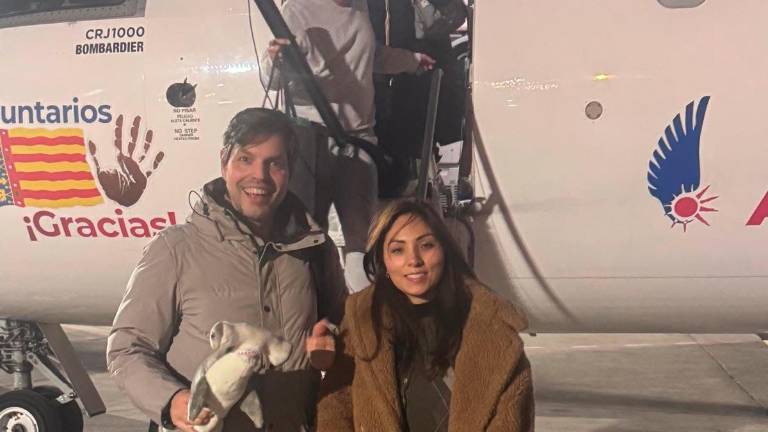 L’imprenditore forlivese Gardelli con l’ex moglie e il figlio Brando