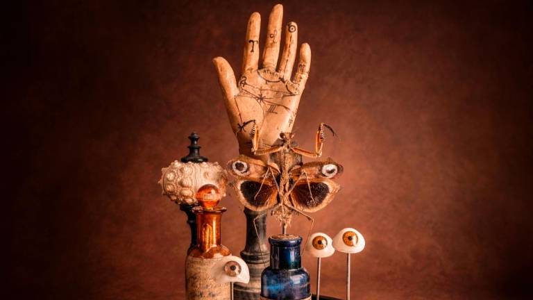 Uno degli oggetti in mostra