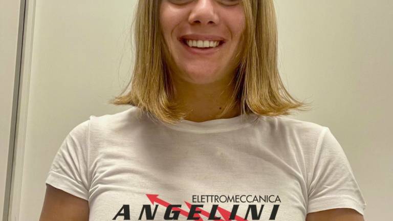 Volley B1 donne, Evangelisti secondo libero dell'Angelini Cesena