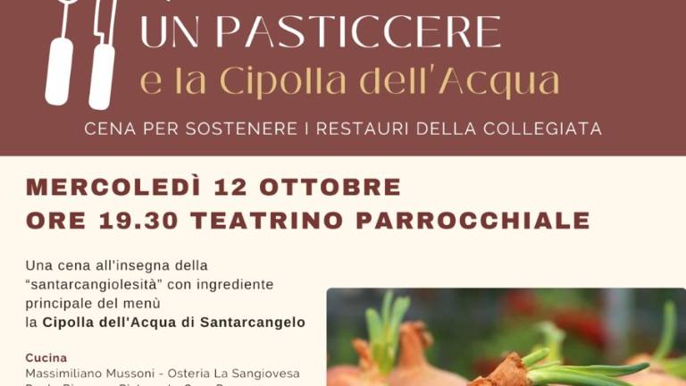 Santarcangelo, mercoledì 12 ottobre una cena per sostenere il restauro della Chiesa Collegiata