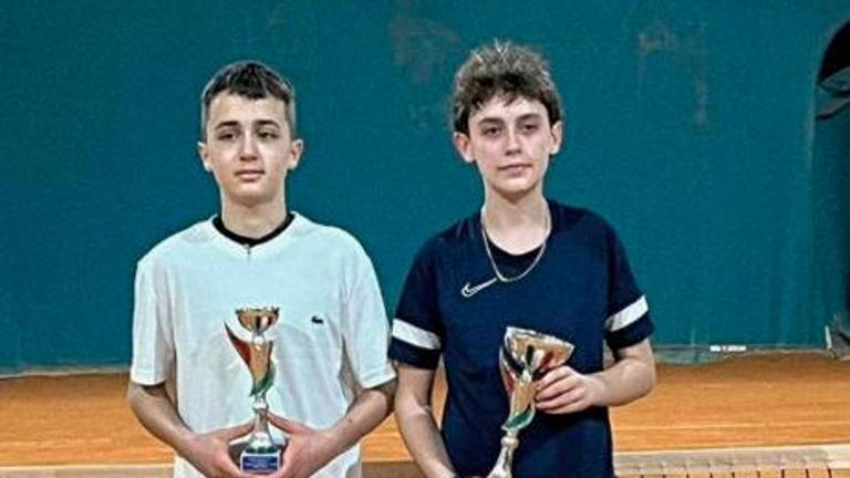 La premiazione del singolare maschile