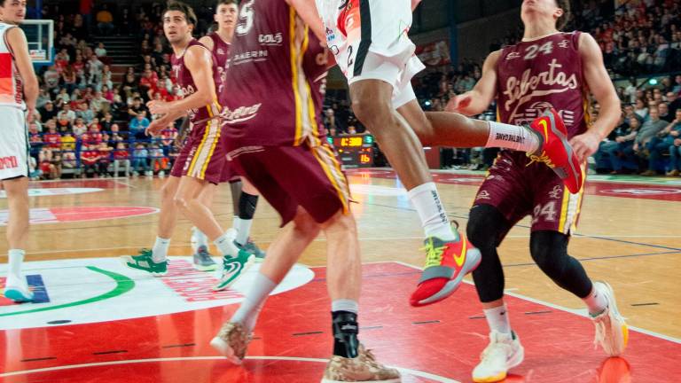Gerald Robinson è rientrato alla grande dopo la lunga assenza foto morosetti