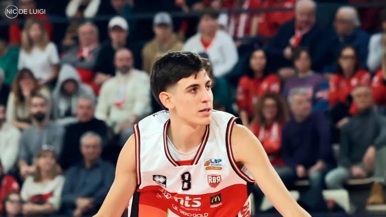 Nicolò Ronci in palleggio