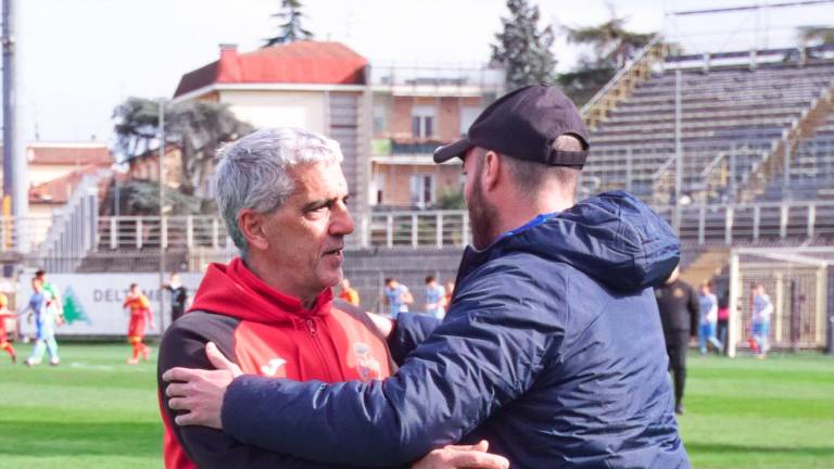 I due allenatori: Massimo Gadda e Stefano Cassani foto MASSIMO FIORENTINI