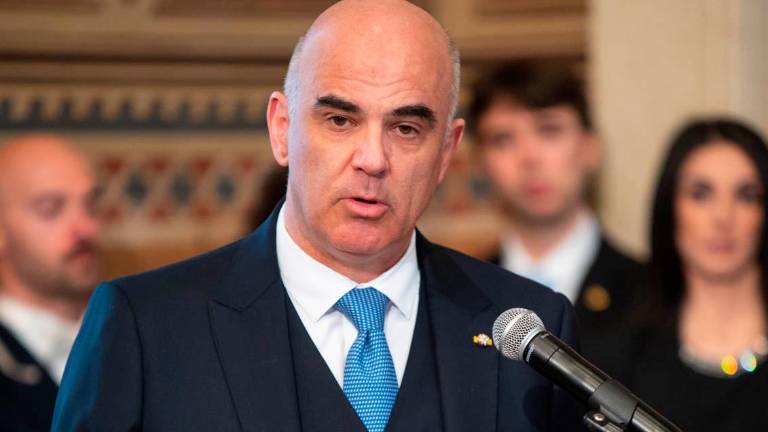 L’intervento di Alain Berset