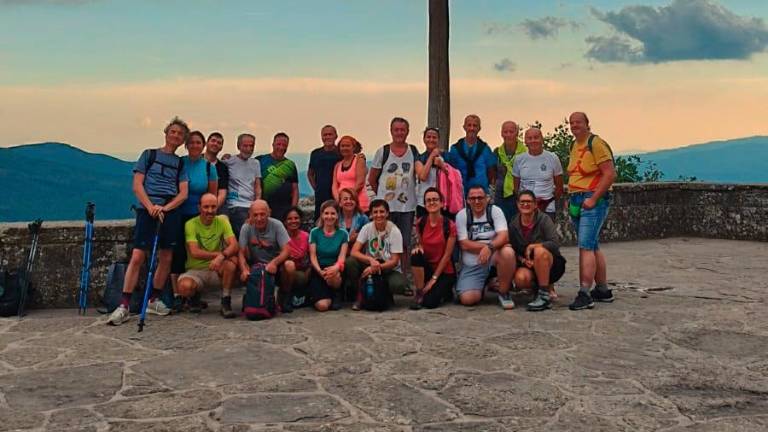 San Marino, sui passi di San Francesco: concluso il pellegrinaggio degli escursionisti a La Verna