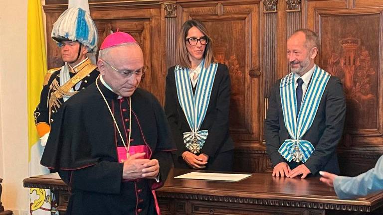 San Marino: il nuovo Nunzio Apostolico presenta le credenziali ai Capitani Reggenti